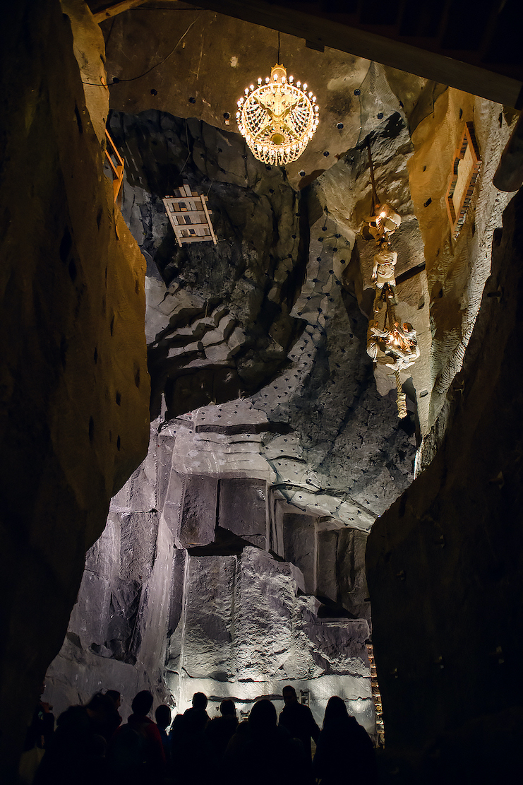 Wieliczka Salt Mine - museum exhibit