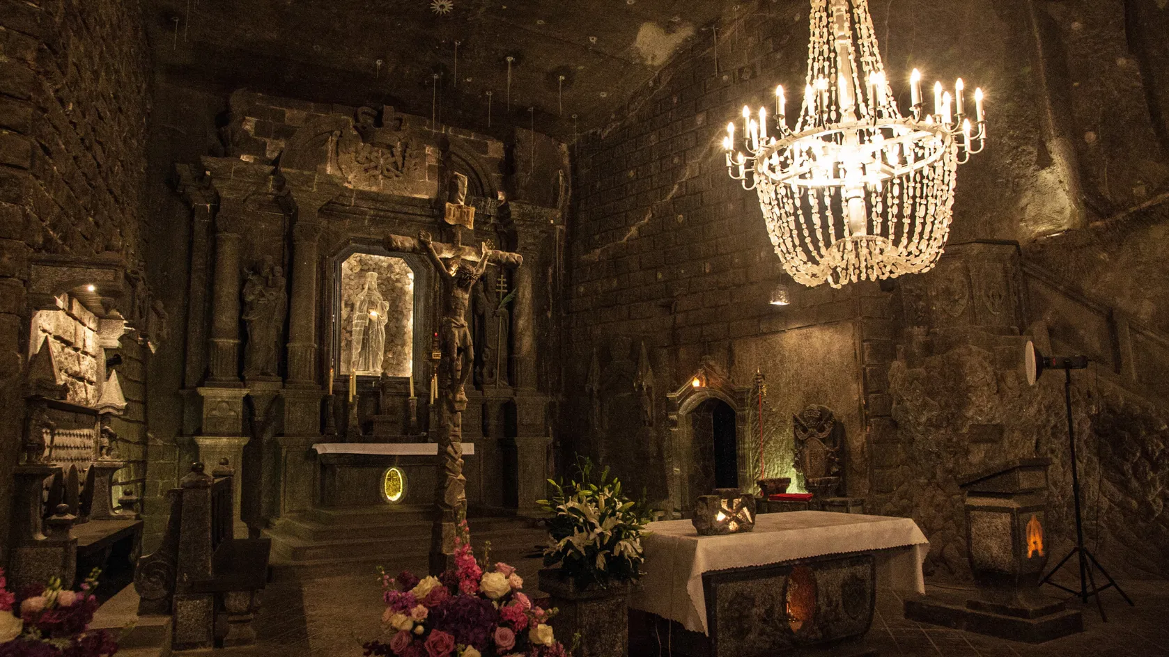 Wieliczka Salt Mine - underground chambers